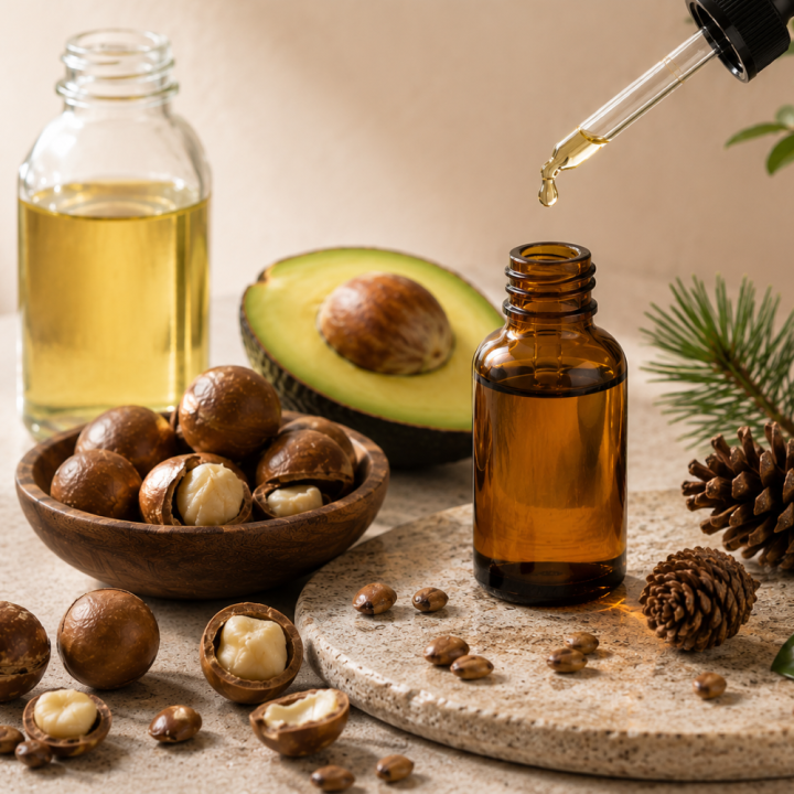 RECETTE HUILE CAPILLAIRE CHEVEUX COLORÉS