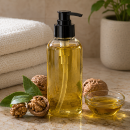 HUILE DE MASSAGE PARFUM VANILLE ET  NOIX
