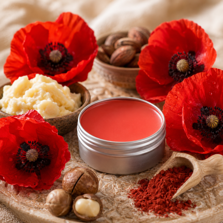 RECETTE PARFUM SOLIDE JASMIN ET COQUELICOT