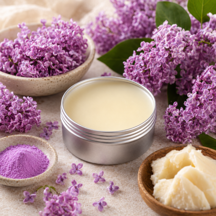 RECETTE PARFUM SOLIDE LILAS