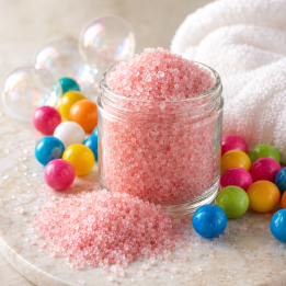 SELS DE BAIN PAFRUM BUBBLE GUM POMME D'AMOUR