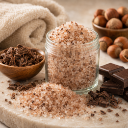 SELS DE BAIN PARFUM CHOCOLAT ET CAFE