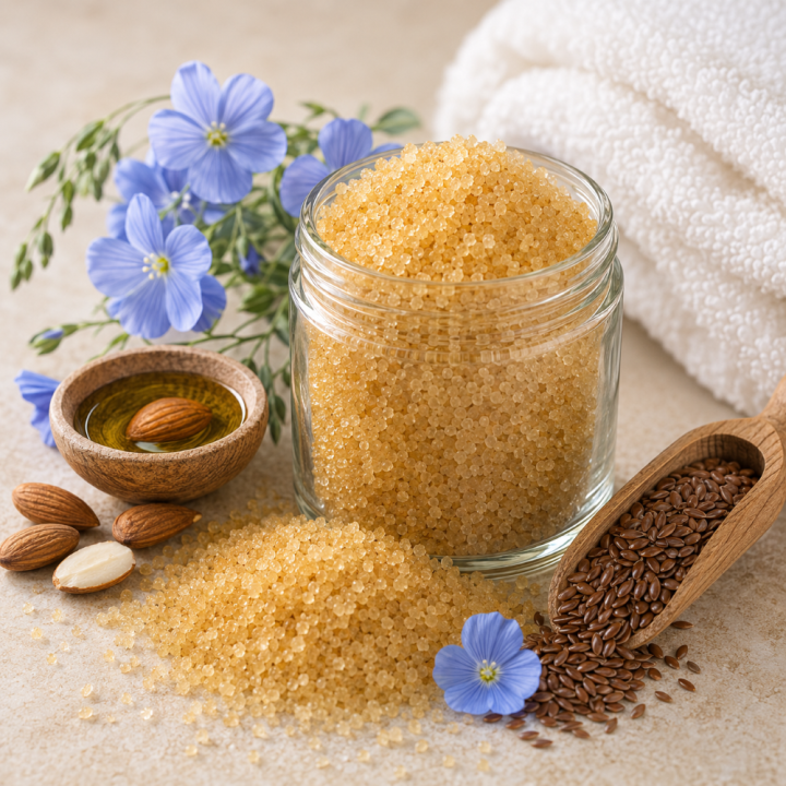 SELS DE BAIN PARFUM LIN ET AMANDE DOUCE