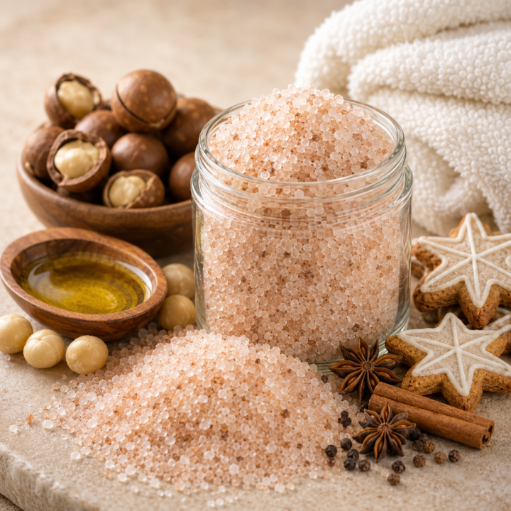 SELS DE BAIN PARFUM PAIN D'EPICE ET CANNELLE