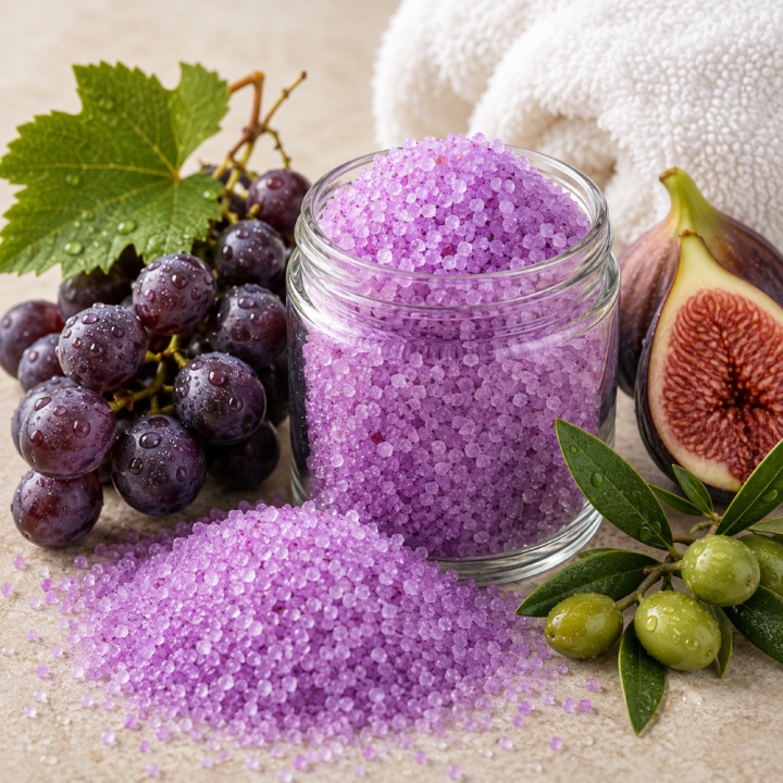 SELS DE BAIN PARFUM FIGUE SAUVAGE ET RAISIN