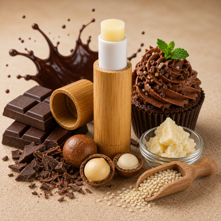 RECETTE STICK  LEVRES CHOCOLAT MIEL