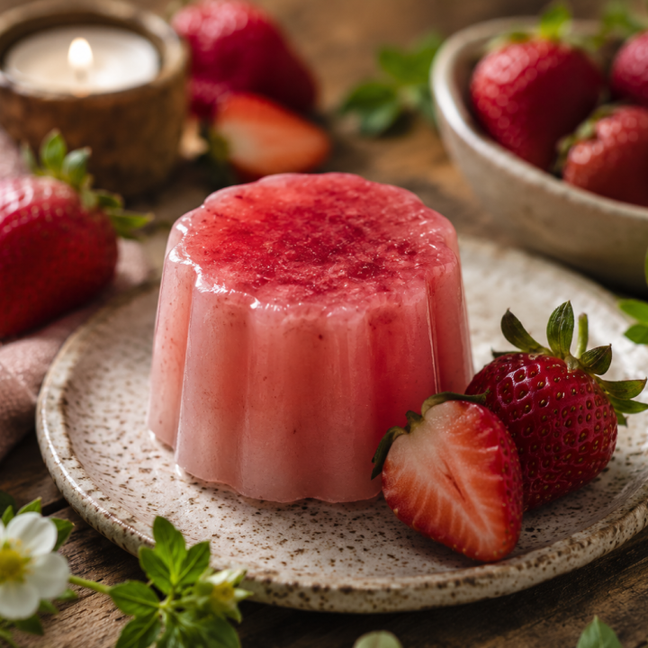 CIRE PARFUMEE D'AMBIANCE FRAISE ET GRENADE