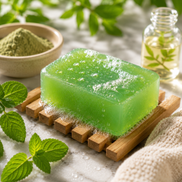 RECETTE SAVON MELT AND POUR THE VERT