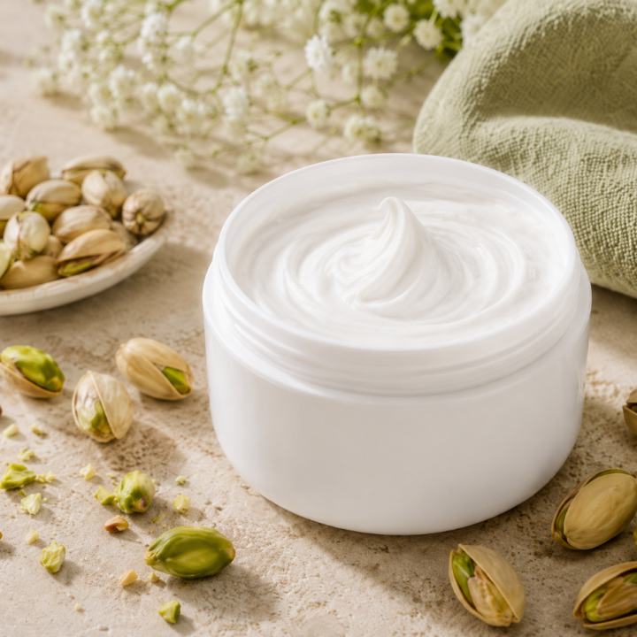 RECETTE CREME CORPS PISTACHE GLACEE