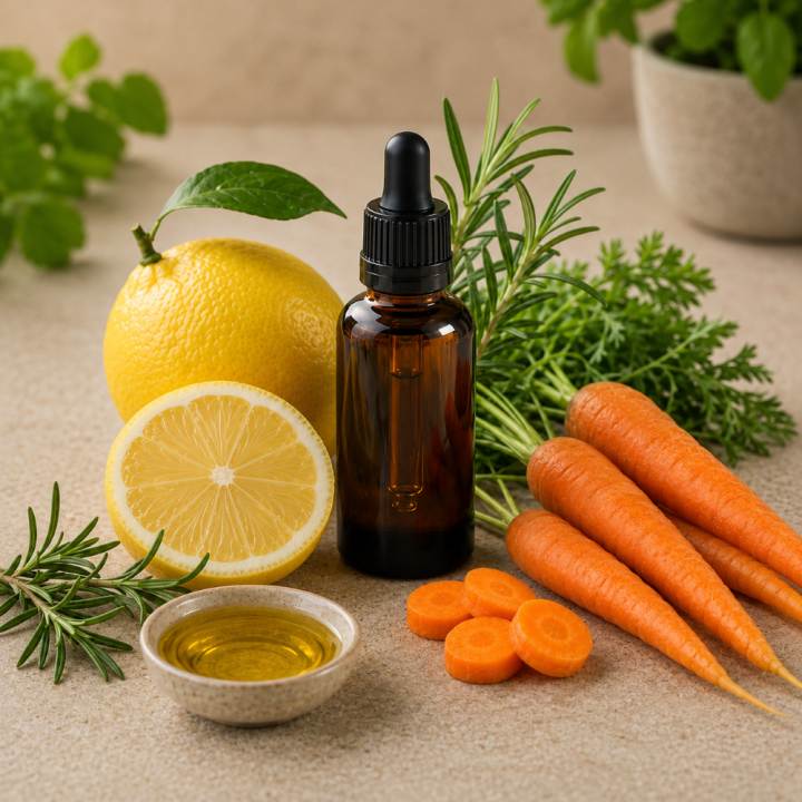 RECETTE MELANGE D'HUILES ESSENTIELLES DETOX
