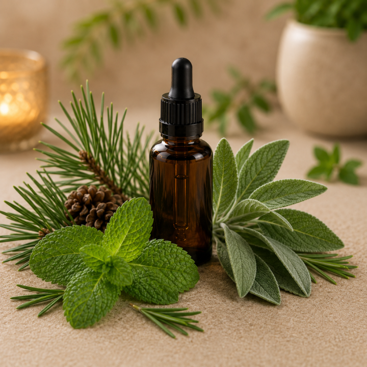 RECETTE MELANGE D'HUILES ESSENTIELLES ENERGISANT