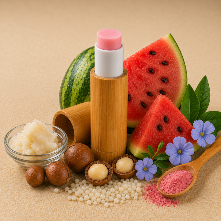 RECETTE STICK  LEVRES PASTEQUE