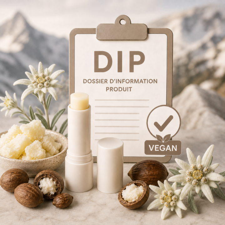 DIP Stick lèvres karité edelweiss végan