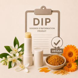 DIP Stick lèvres fleur d'oranger calendula végan