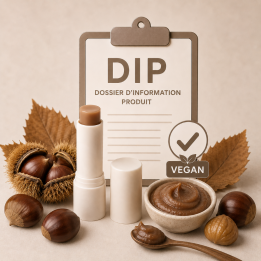 DIP Stick lèvres crème de marron végan