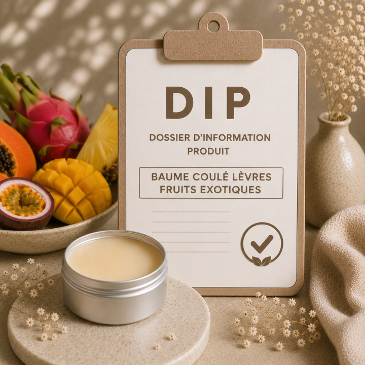DIP Baume coulé lèvres fruits éxotiques