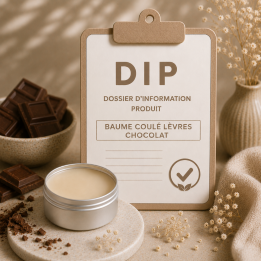 DIP Baume coulé lèvres chocolat lèvres
