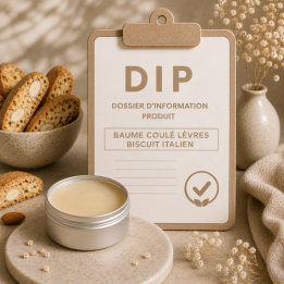 DIP Baume coulé lèvres biscuit italien
