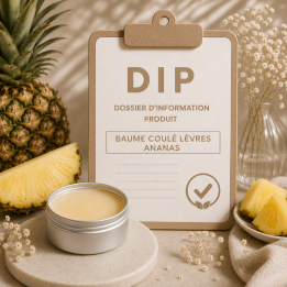 DIP Baume coulé lèvres ananas