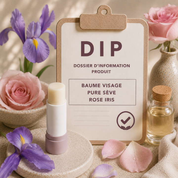 Baume visage pure sève rose iris