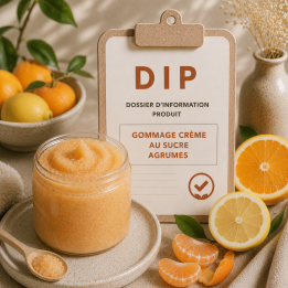 Gommage crème au sucre agrumes