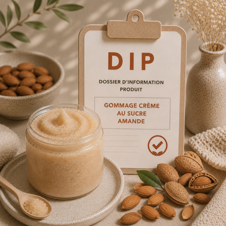 Gommage crème au sucre amande