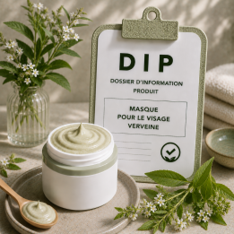 Masque pour le visage verveine