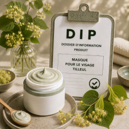 Masque pour le visage tilleul
