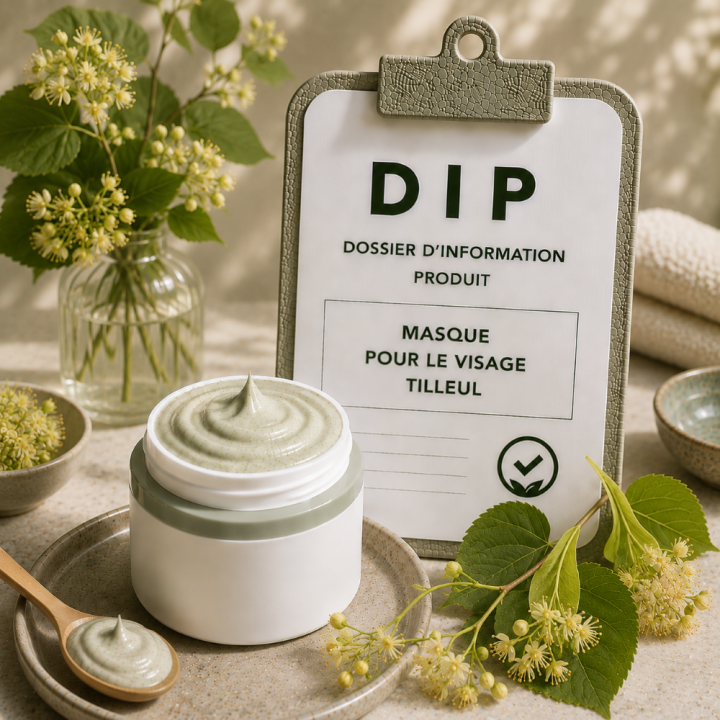 Masque pour le visage tilleul