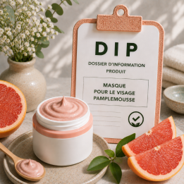 Masque pour le visage pamplemousse
