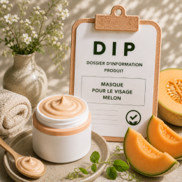 Masque pour le visage melon