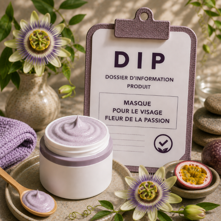 Masque pour le visage fleur de la passion