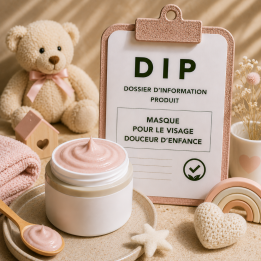 Masque pour le visage douceur d'enfance