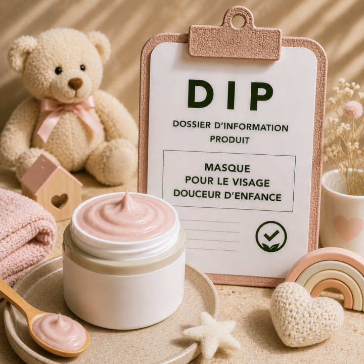 Masque pour le visage douceur d'enfance