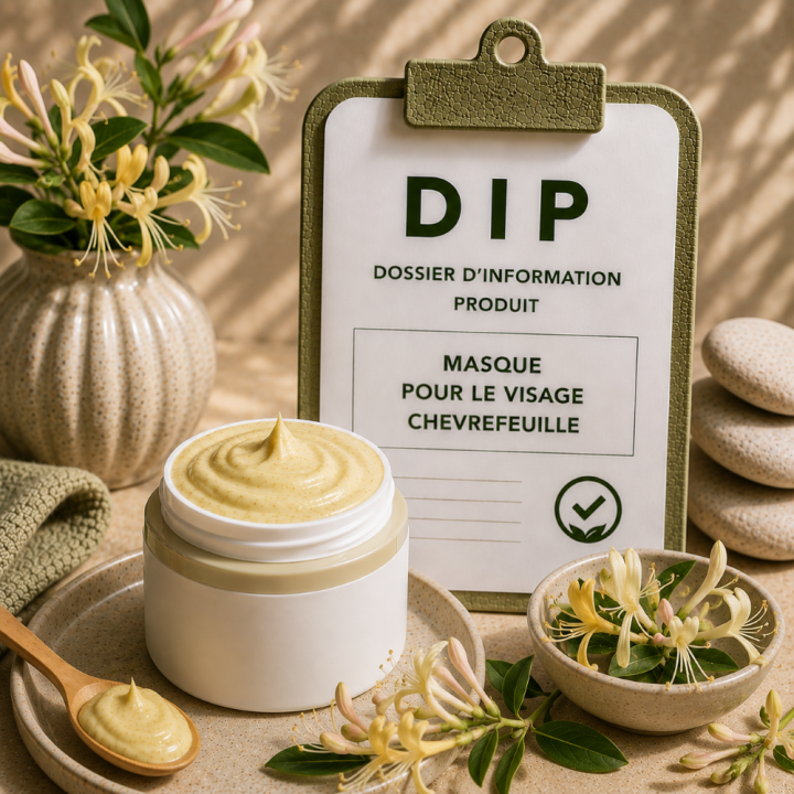 Masque pour le visage chevrefeuille