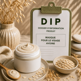 Masque pour le visage avoine