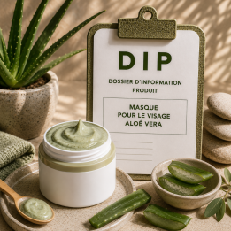 Masque pour le visage aloé vera