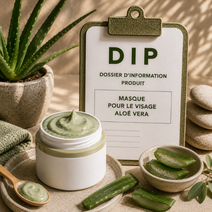 Masque pour le visage aloé vera