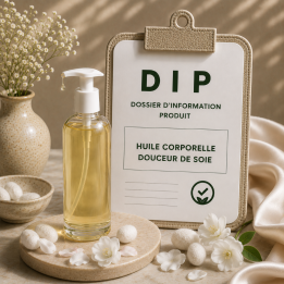 Huile corporelle douceur de soie