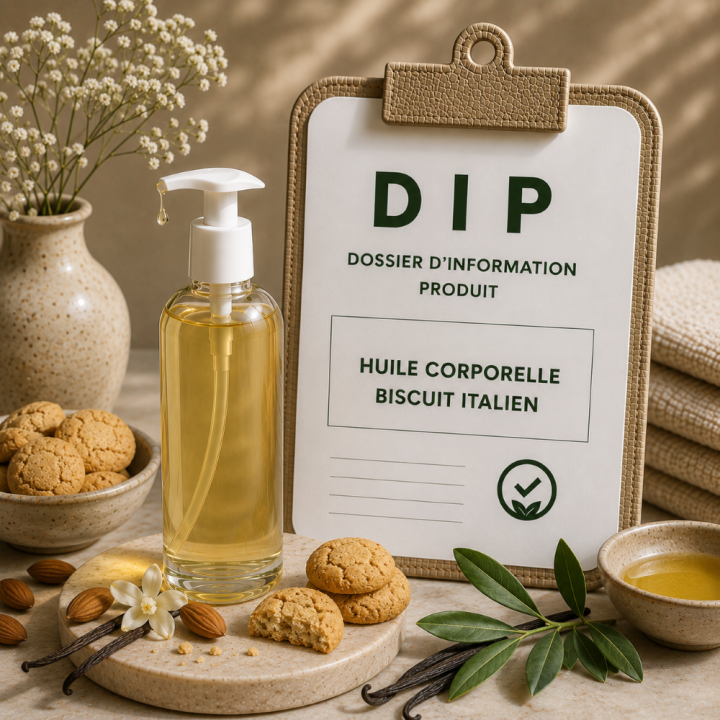 Huile corporelle Biscuit italien