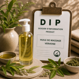 Huile de massage verveine