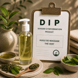 Huile de massage thé vert