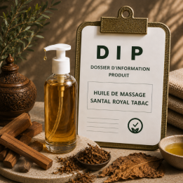 Huile de massage sental royal tabac