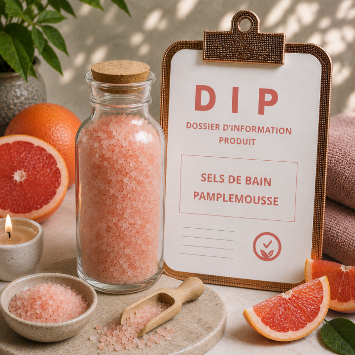 Sels de bain pamplemousse