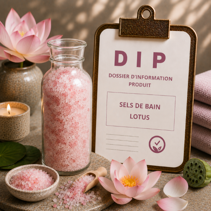 Sels de bain lotus