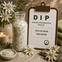 Sels de bain Edelweiss