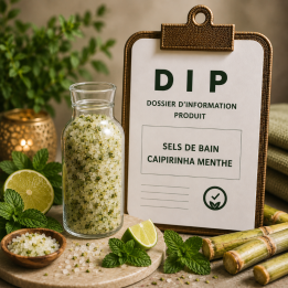 Sels de bain caipirinha menthe