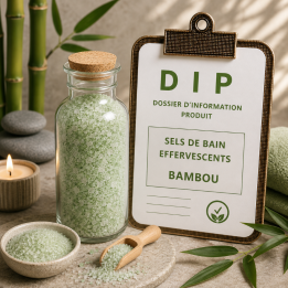 Sels de bain effervescents bambou