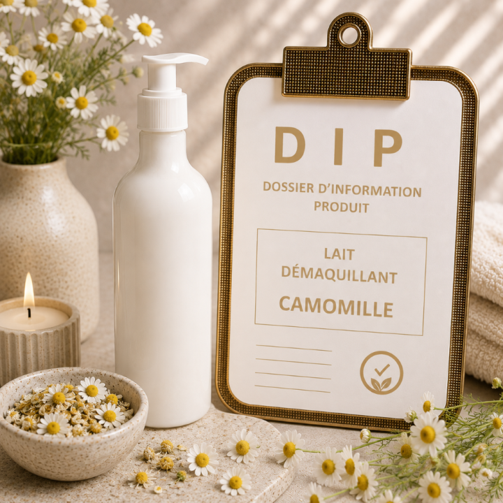 Lait démaquillant camomille