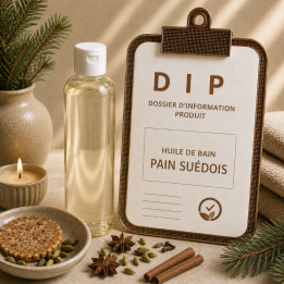 Huile de bain pain suédois